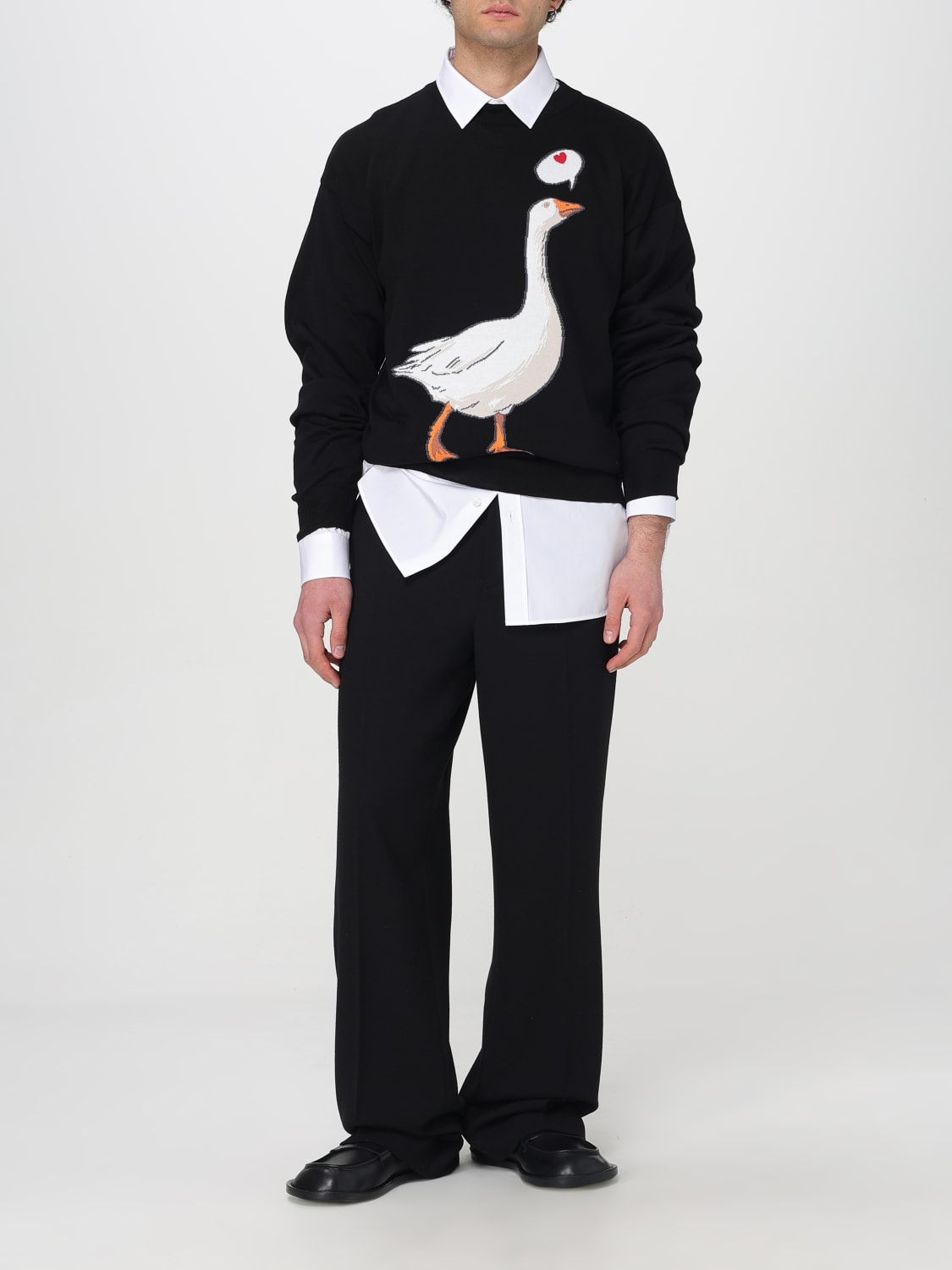 MOSCHINO COUTURE SHIRT: Shirt men Moschino Couture, White - Img 2