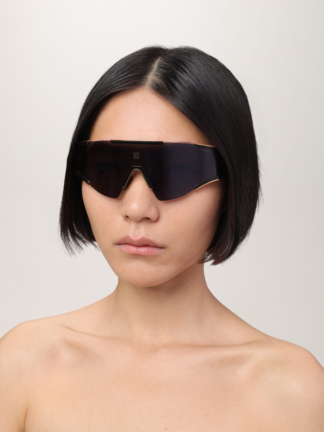 サングラス BALMAIN Woman Sunglasses Gold BPS138A141 138A BALMAIN: Sunglasses woman - Gold | Balmain sunglasses