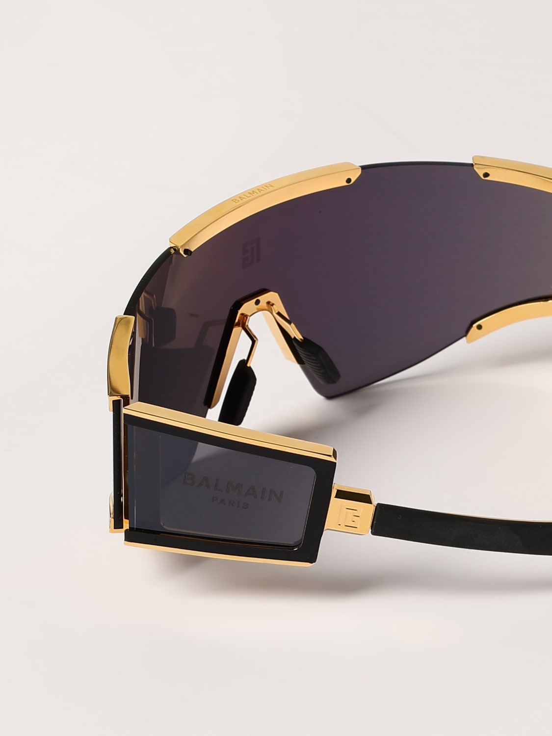 サングラス BALMAIN Woman Sunglasses Gold BPS138A141 138A BALMAIN: Sunglasses woman - Gold | Balmain sunglasses