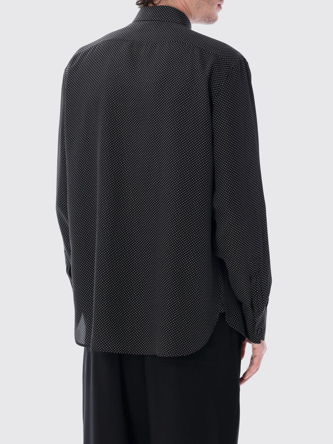 SAINT LAURENT SHIRT: T-shirt men Saint Laurent, Black - Img 2