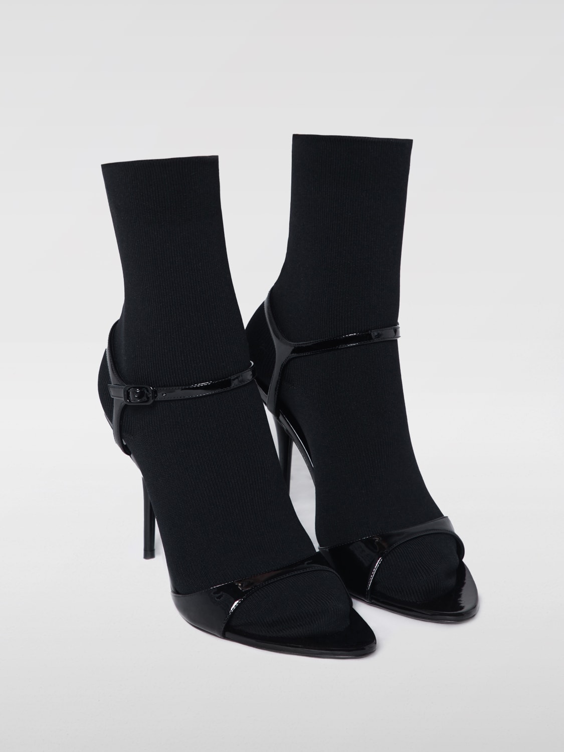 BALENCIAGA SANDALIAS DE TACÓN: Zapatos de salón mujer Balenciaga, Negro - Img 2