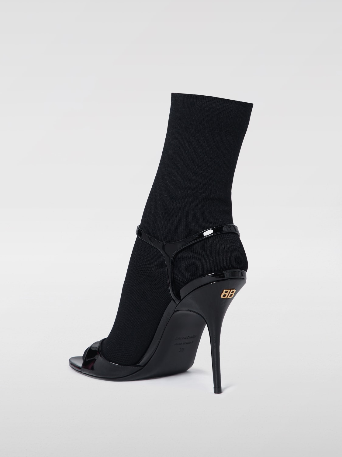 BALENCIAGA SANDALIAS DE TACÓN: Zapatos de salón mujer Balenciaga, Negro - Img 3