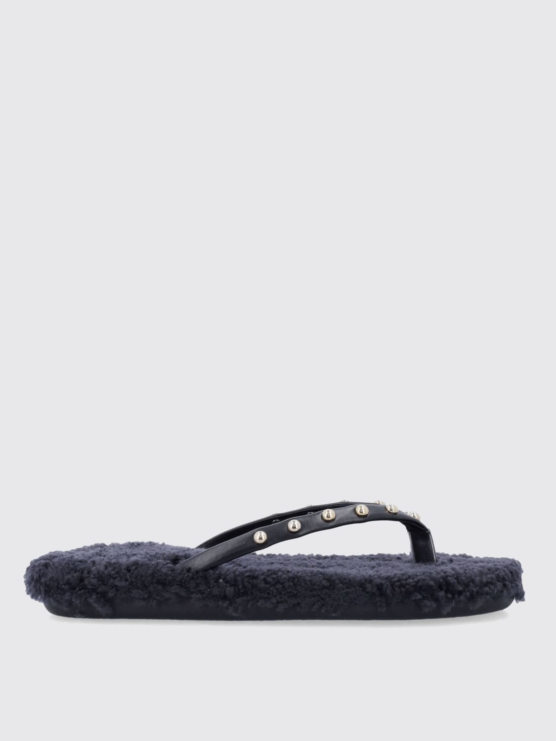 ANCIENT GREEK FLAT SANDALS: Flat shoes woman Ancient Greek, Black - Img 1