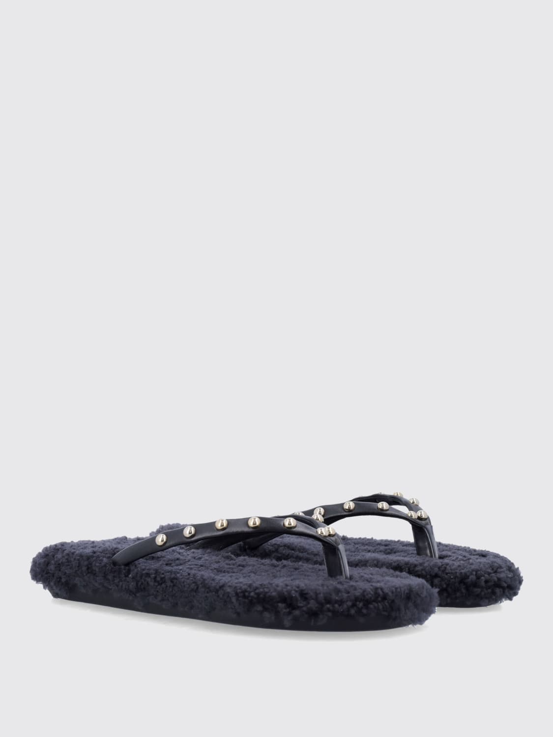 ANCIENT GREEK FLAT SANDALS: Flat shoes woman Ancient Greek, Black - Img 2