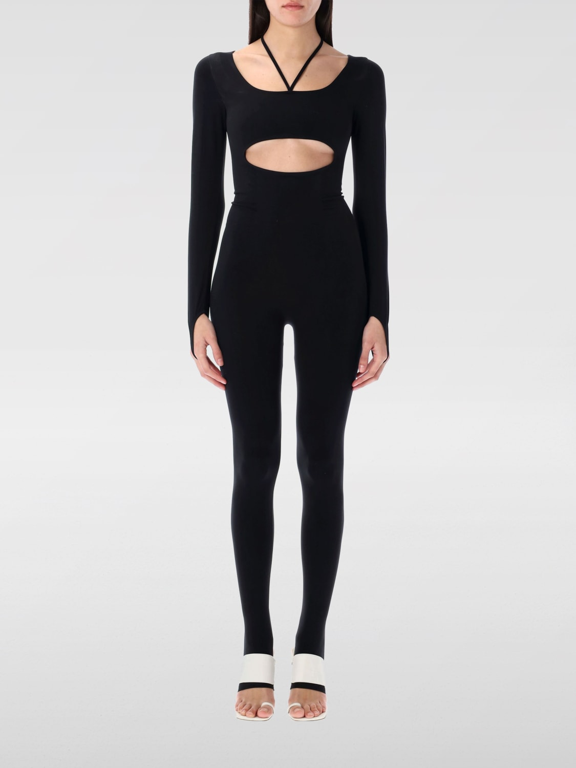 ANDREADAMO TUTA: Tuta Andreadamo in jersey , Nero - Img 1