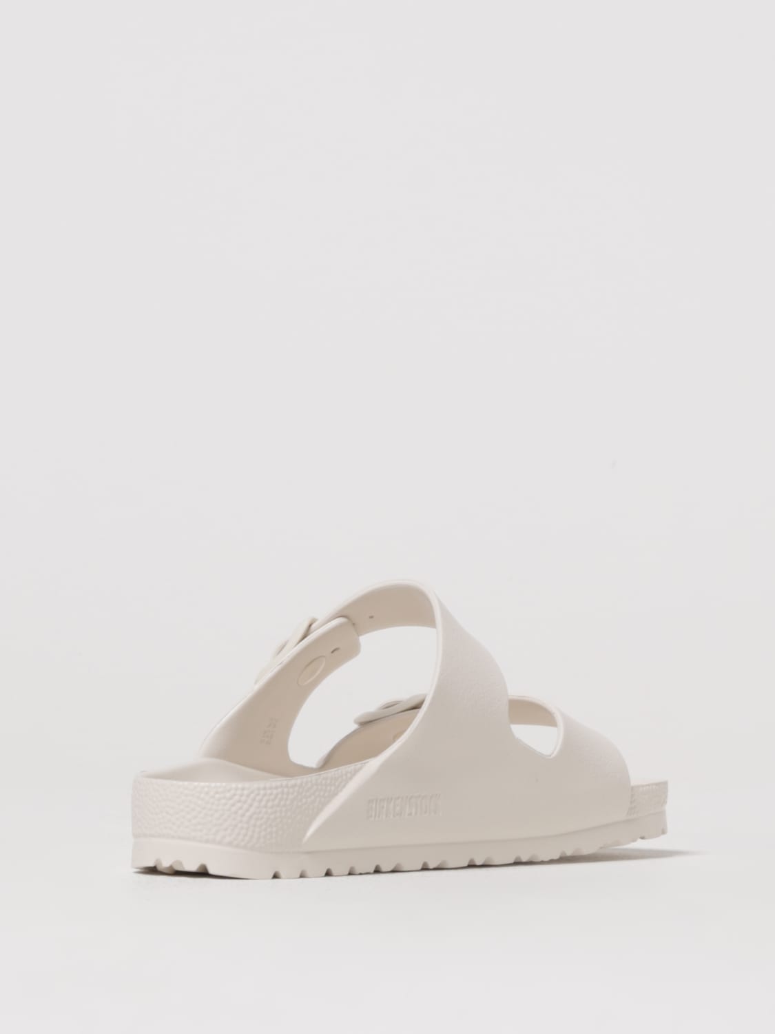 BIRKENSTOCK HEELED SANDAL: Flat sandals woman Birkenstock, White - Img 3