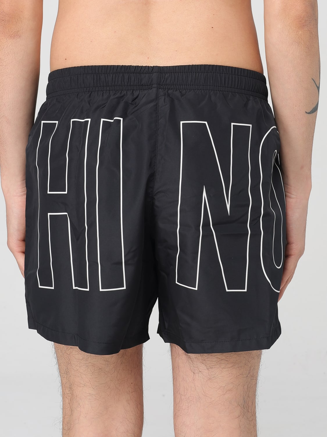 MOSCHINO COUTURE BADEMODE: Bademode herren Moschino Couture, Schwarz - Img 4