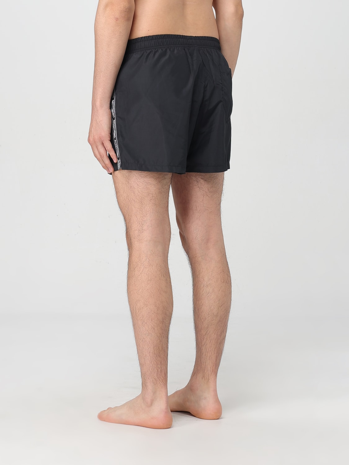 MOSCHINO COUTURE 泳装: 泳装 男士 Moschino Couture, 黑色 - Img 2