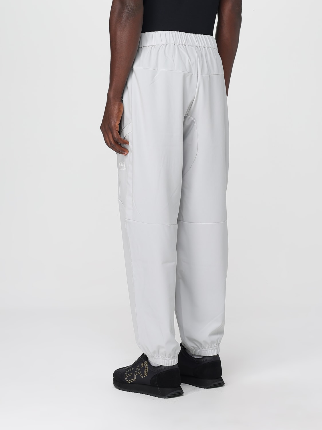 EA7 裤子: 裤子 男士 Ea7, 灰色 1 - Img 3