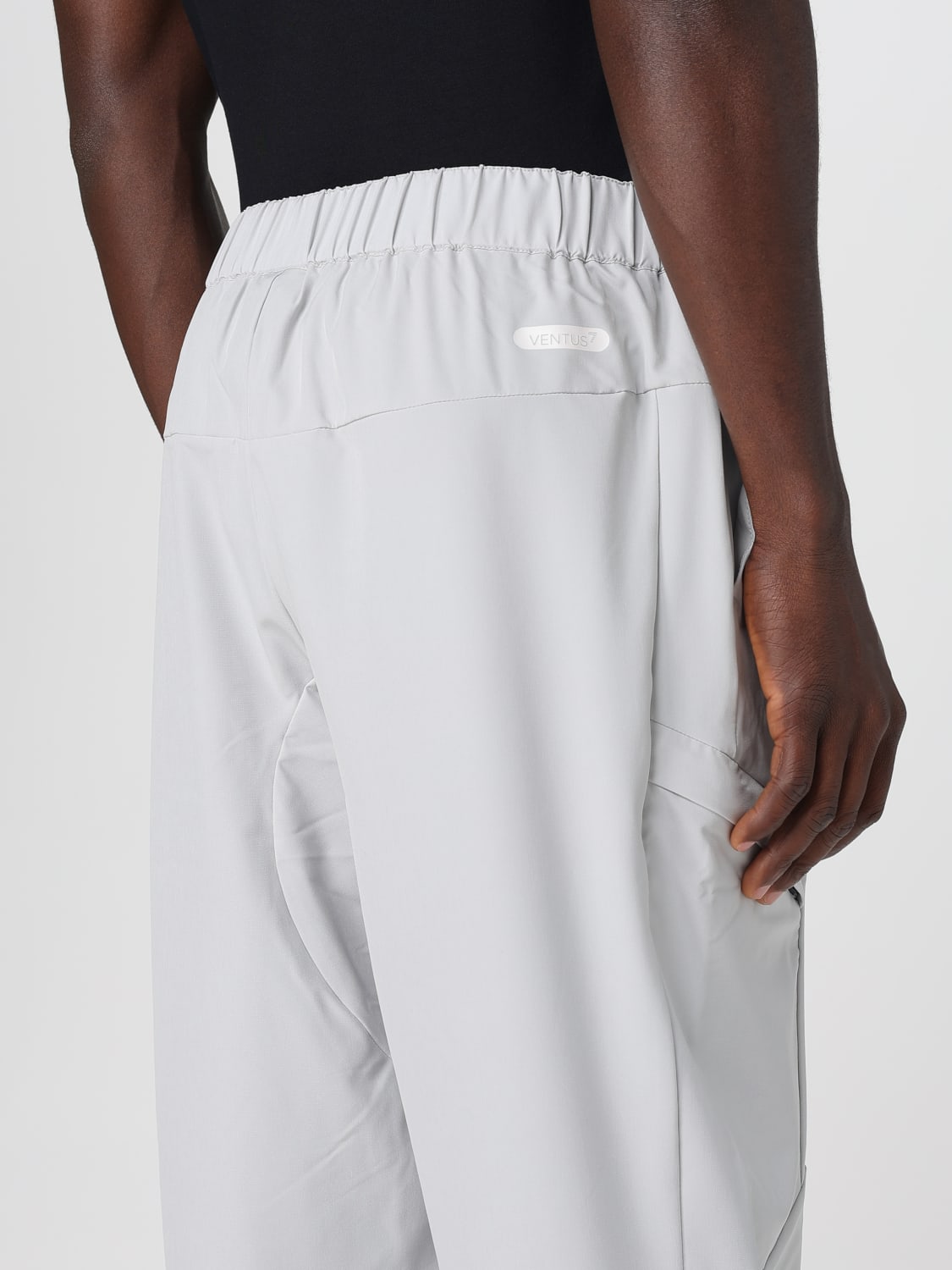 EA7 裤子: 裤子 男士 Ea7, 灰色 1 - Img 4