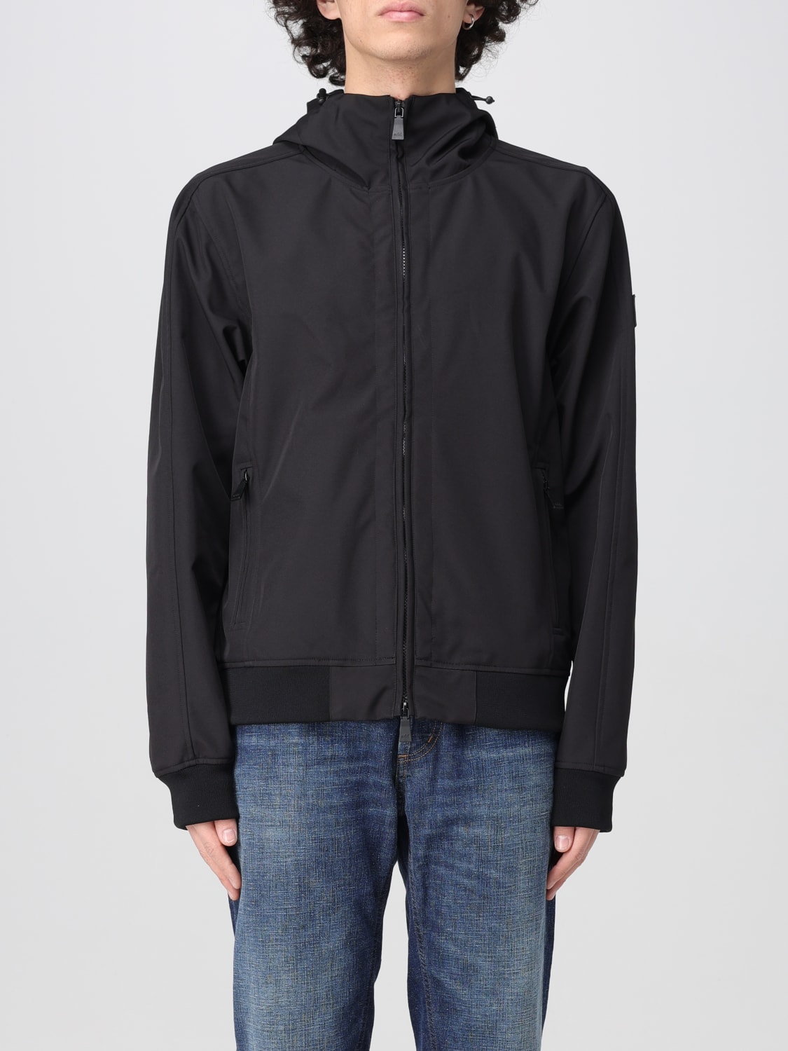 ADD JACKET: Jacket men Add, Black - Img 1