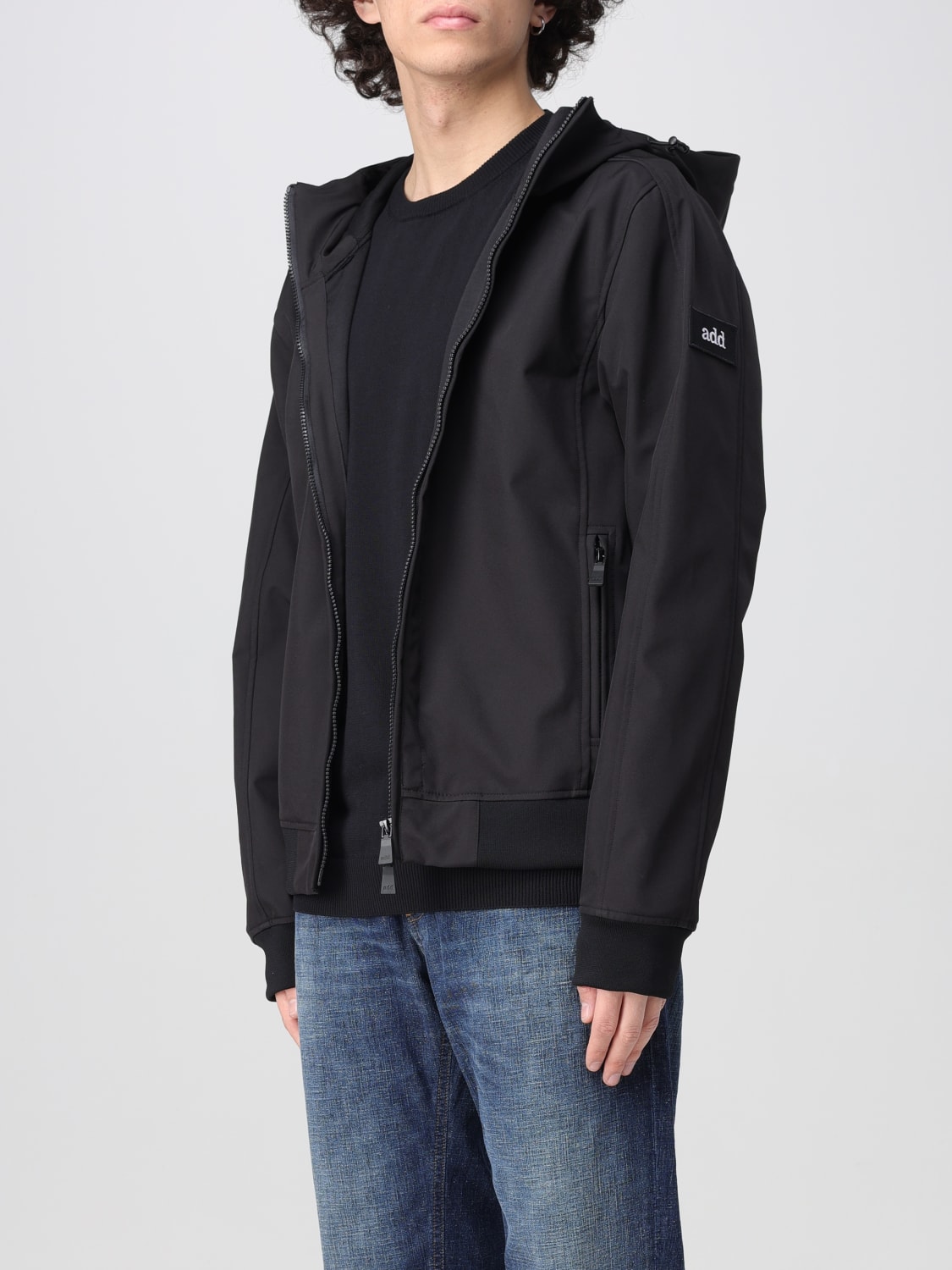 ADD JACKET: Jacket men Add, Black - Img 3
