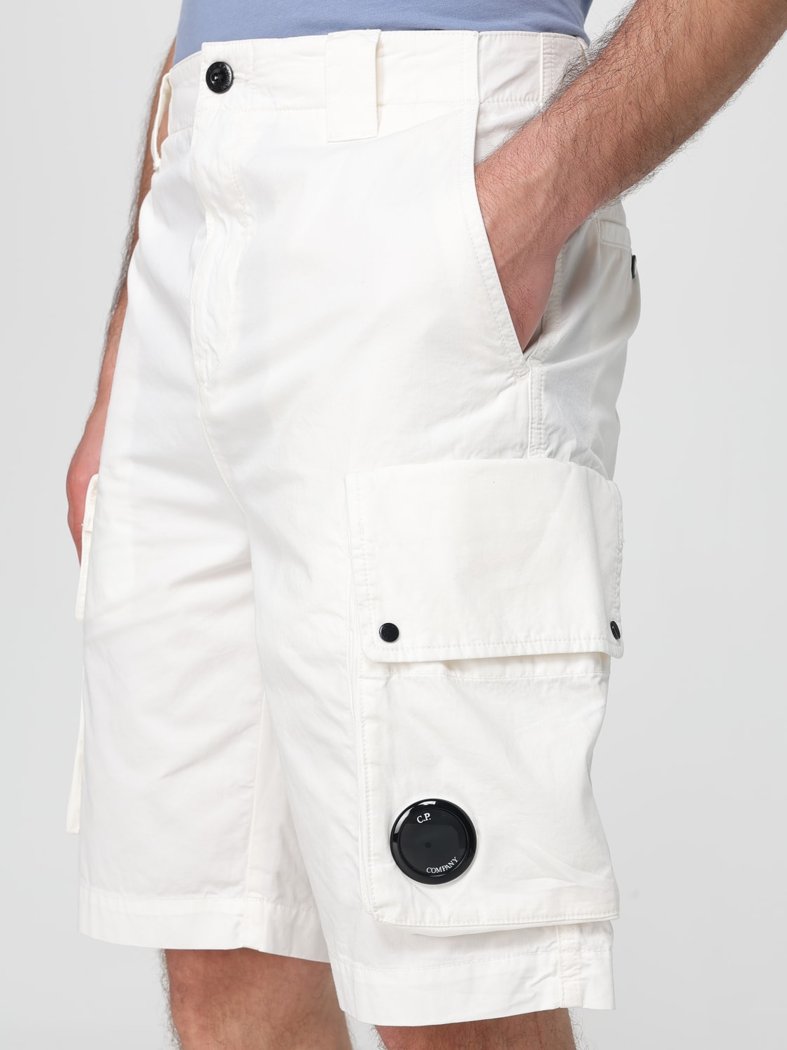 C.P. COMPANY SHORTS: Shorts herren C.P. Company, Weiß - Img 3