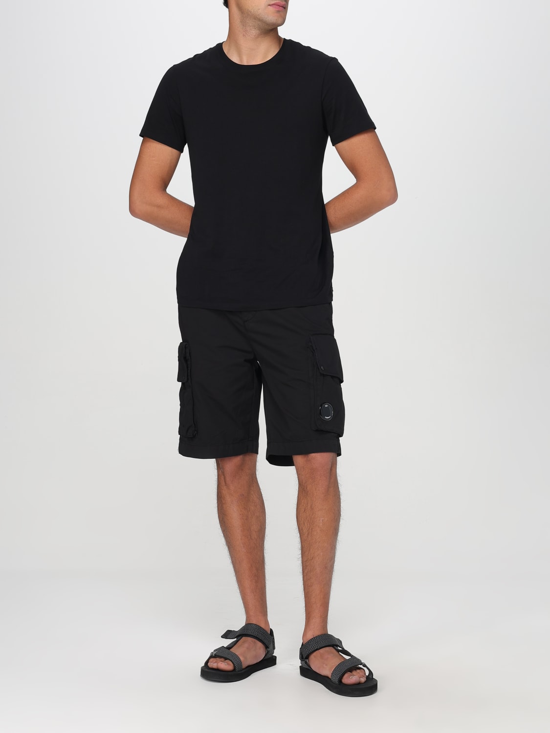 C.P. COMPANY SHORTS: Shorts herren C.P. Company, Schwarz - Img 2