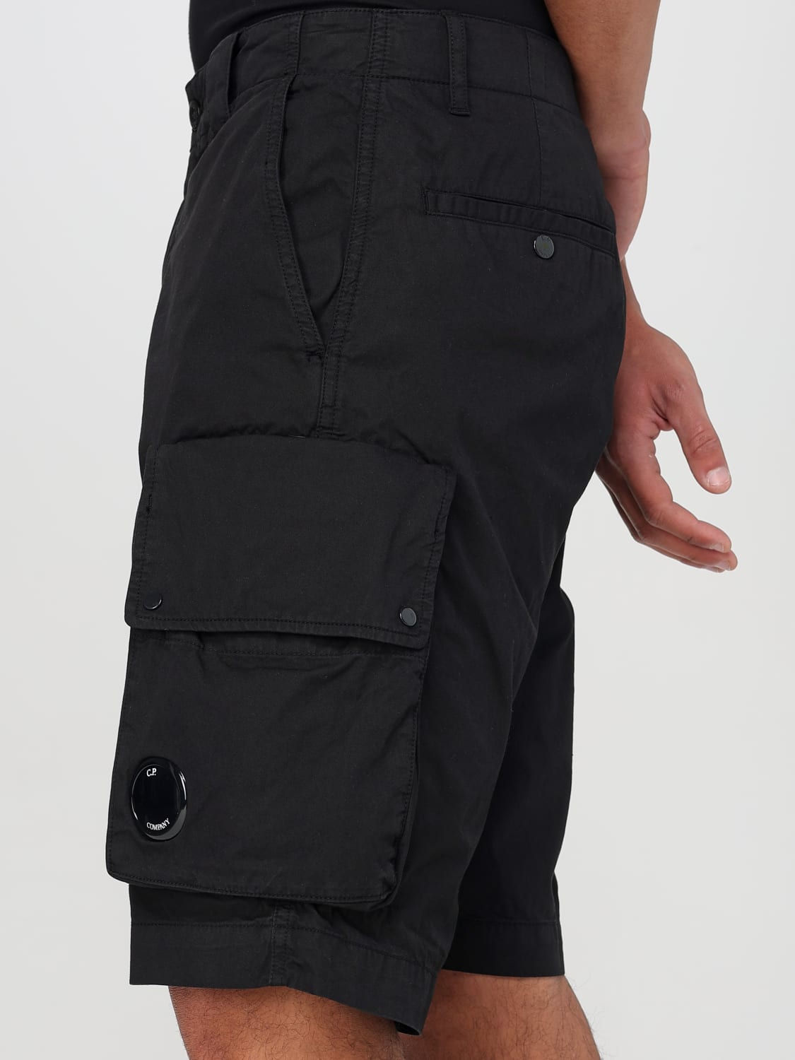 C.P. COMPANY SHORTS: Shorts herren C.P. Company, Schwarz - Img 4