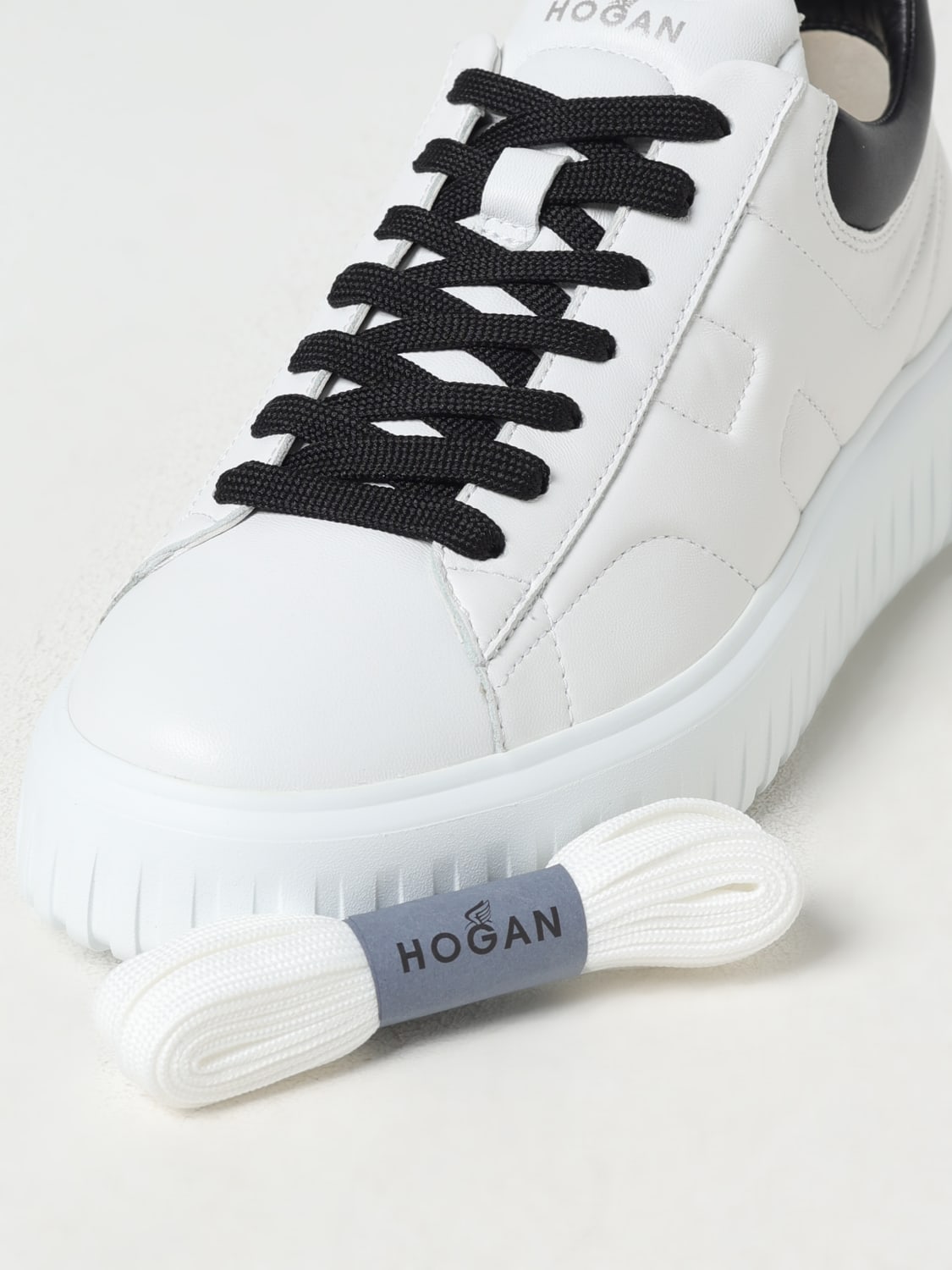 HOGAN: Shoes men - White | Hogan sneakers HXM6450FC60LE90001