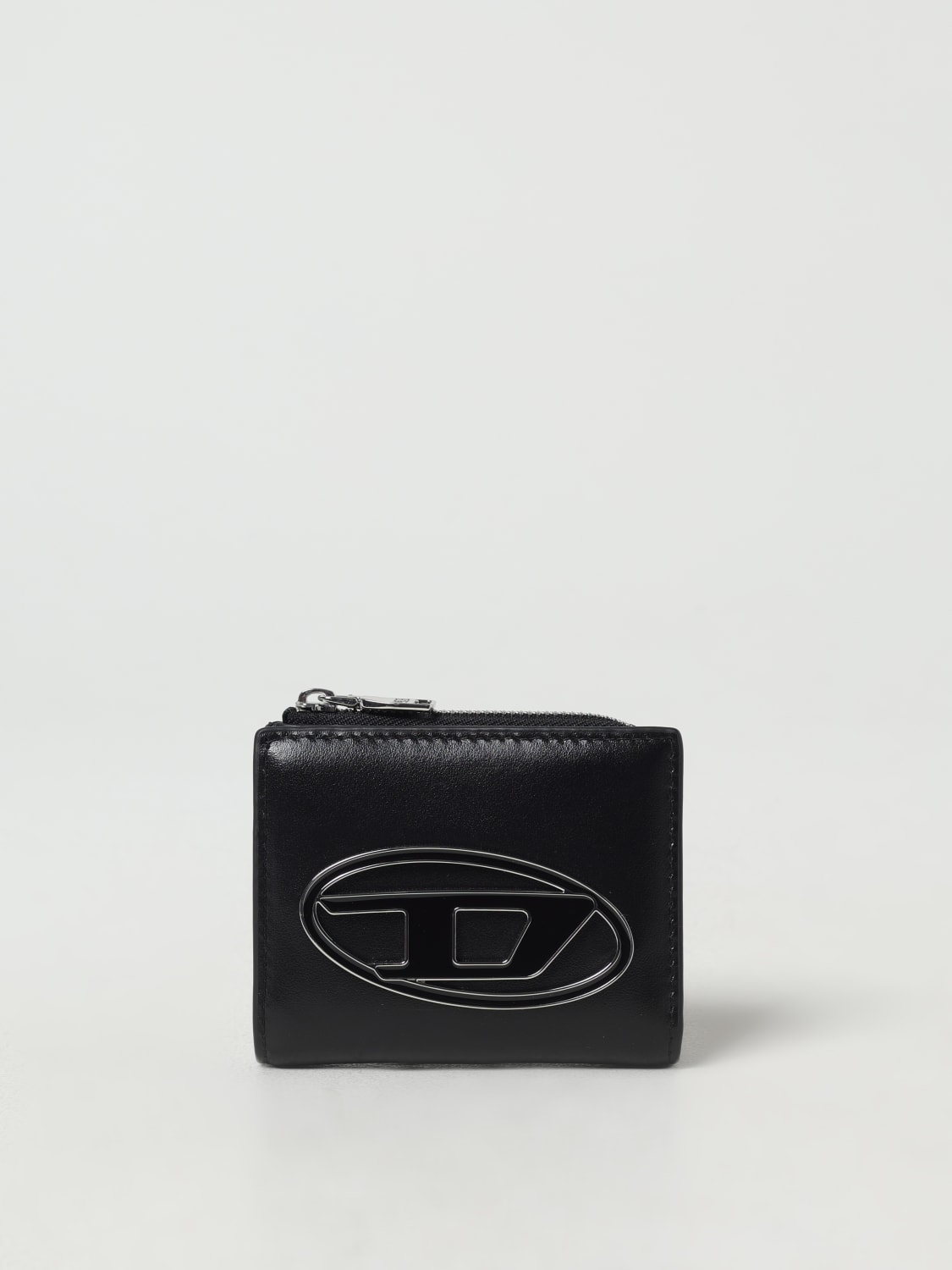 DIESEL PORTAFOGLIO: Portafoglio Diesel in nappa , Nero - Img 1