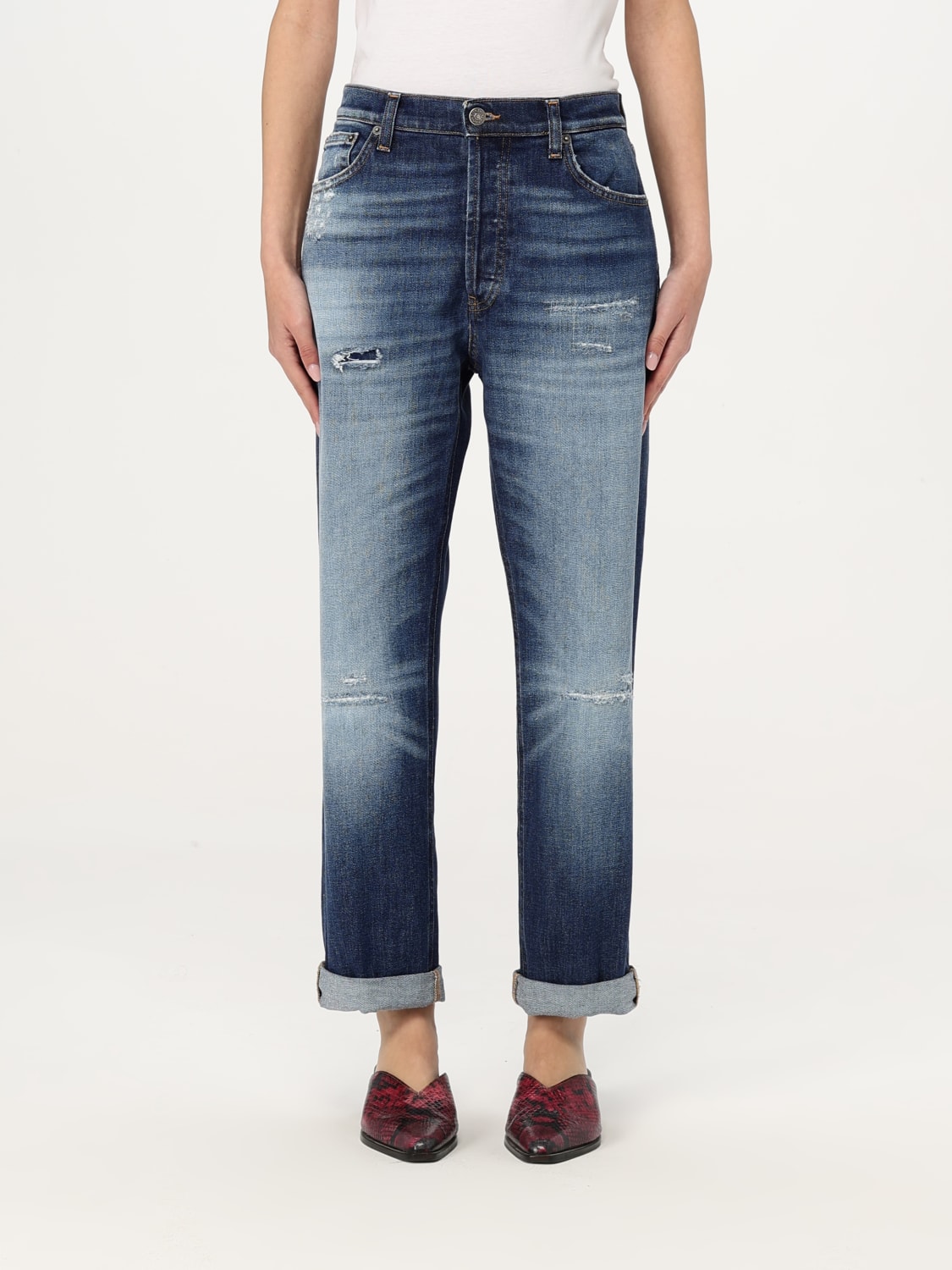 DONDUP JEANS: Hose damen Dondup, Blau - Img 1