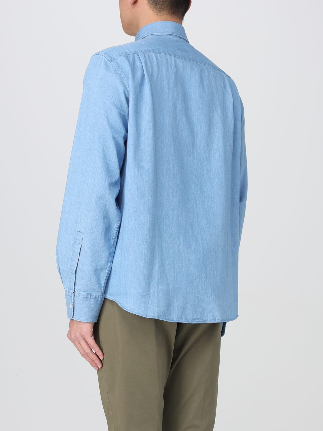 ASPESI SHIRT: Shirt men Aspesi, Denim - Img 2