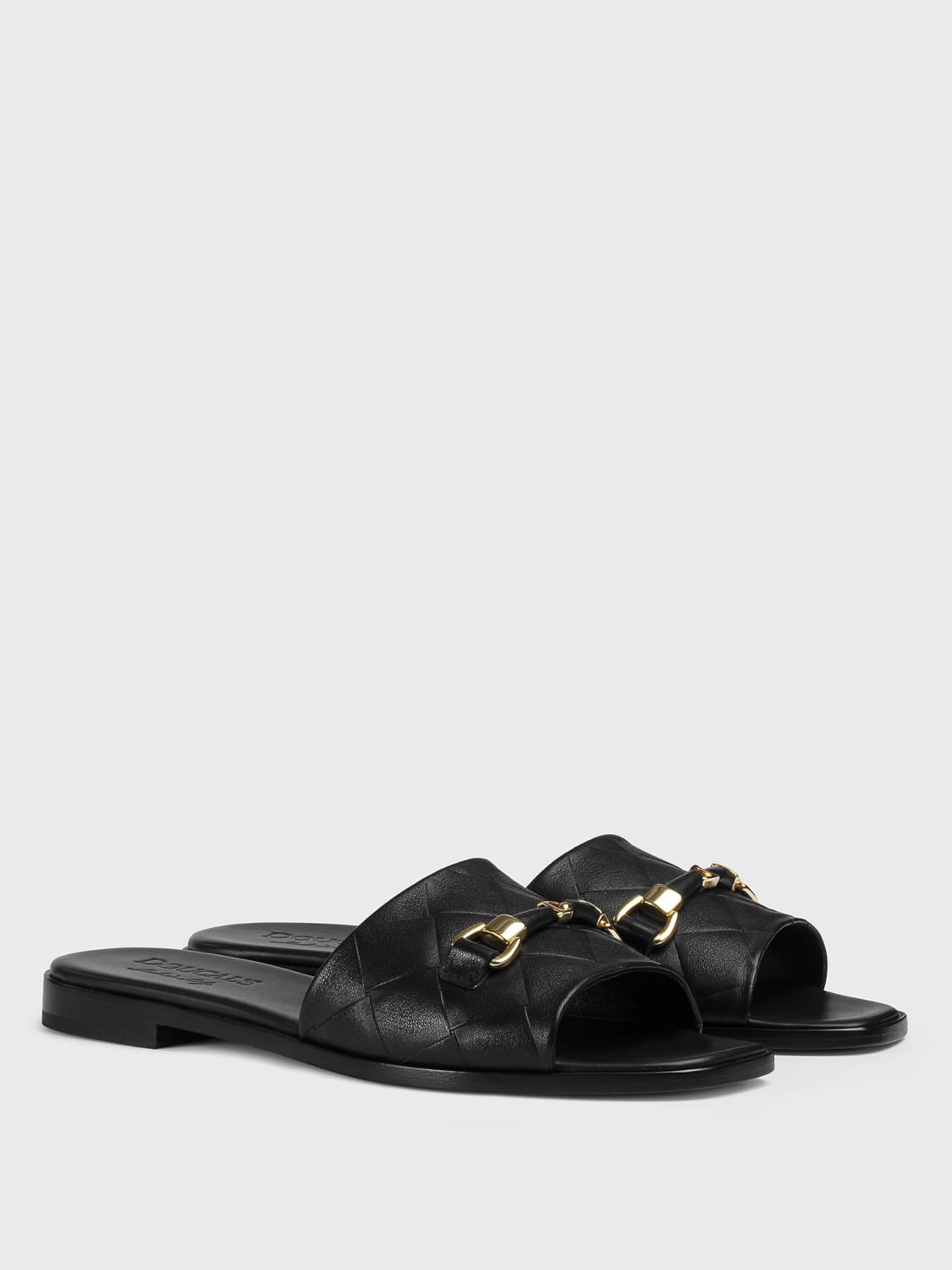 シューズ・サンダルその他 DOUCAL'S Woman Flat sandals Black DD8767DEGNUF264 NN00 DOUCAL'S:フラットサンダル レディース - ブラック | GIGLIO