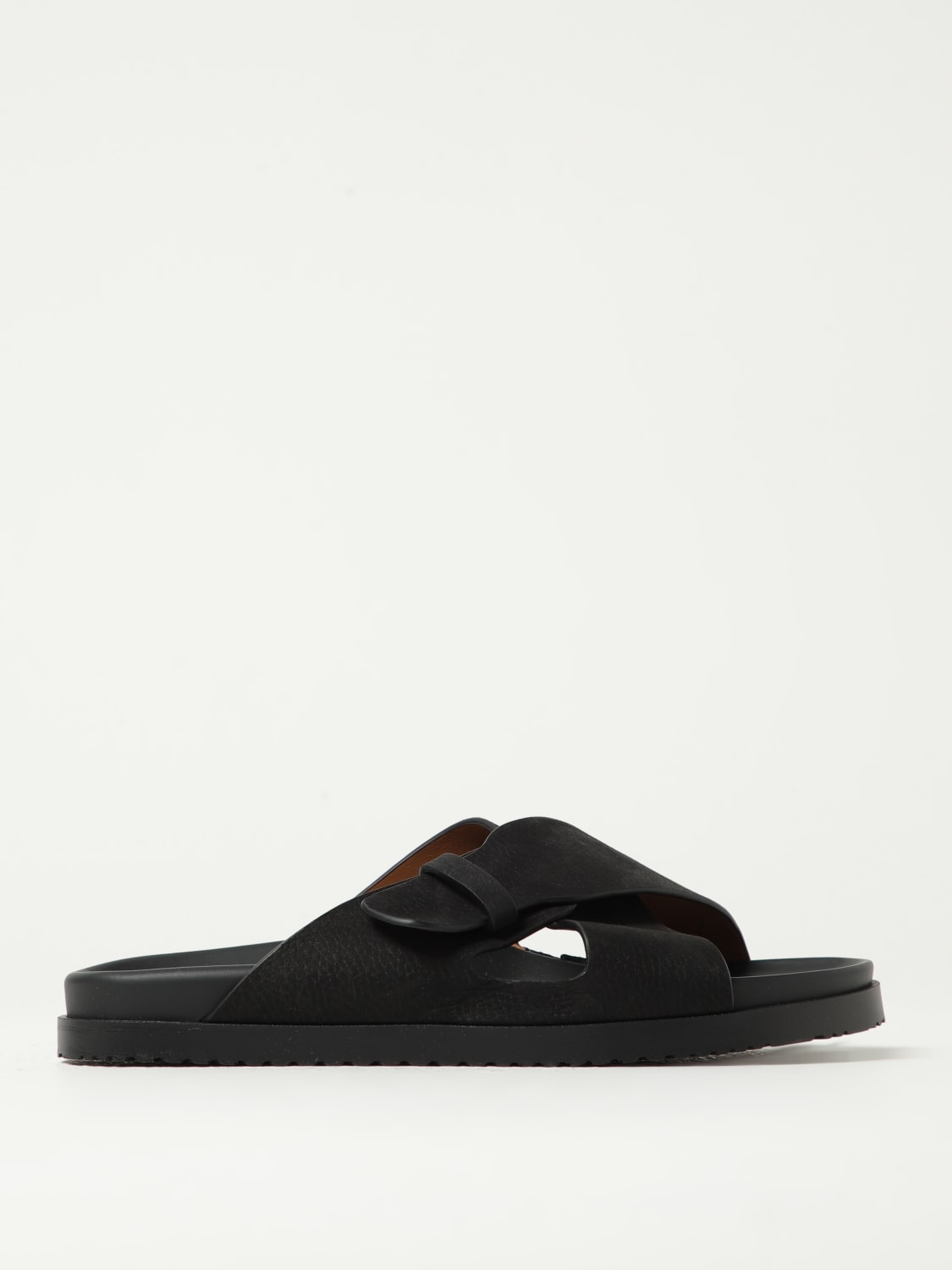 サンダル DOUCAL'S Men Sandals Black DU3180NECKPF773 NN00 DOUCAL'S: Sandals men - Black | Doucal's sandals