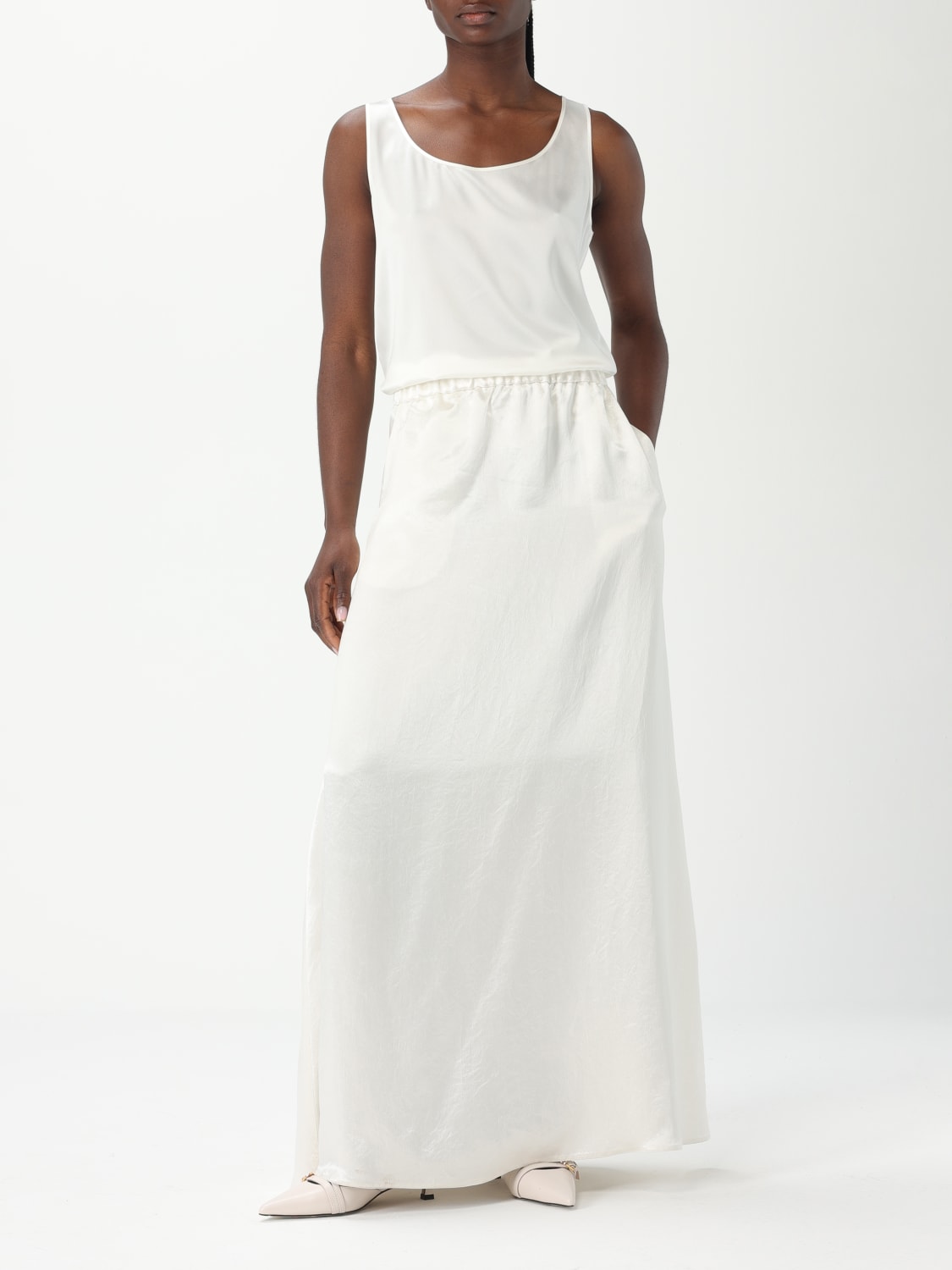 スカート MM Max Mara Woman Skirt White 2516101028600 001 MM MAX MARA: Skirt woman - White | Mm Max Mara skirt