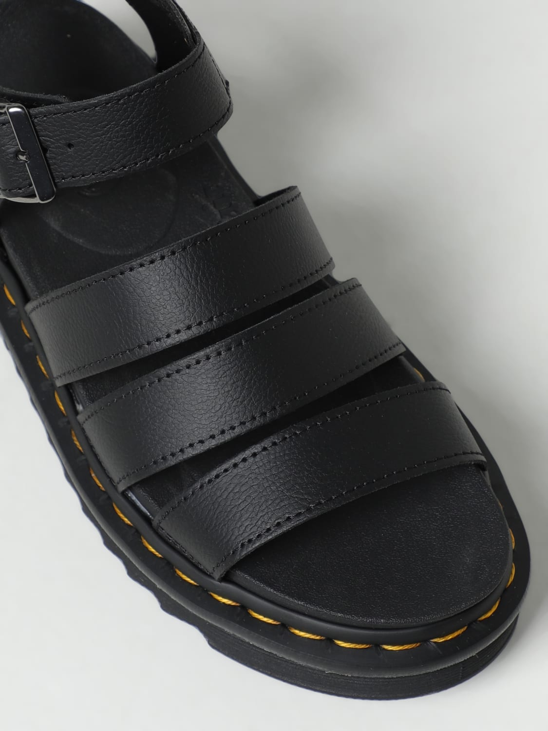 DR. MARTENS HEELED SANDAL: Shoes woman Dr. Martens, Black - Img 4