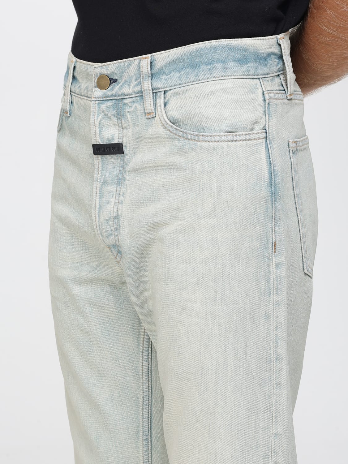 FEAR OF GOD JEANS: Jeans men Fear Of God, Blue - Img 3