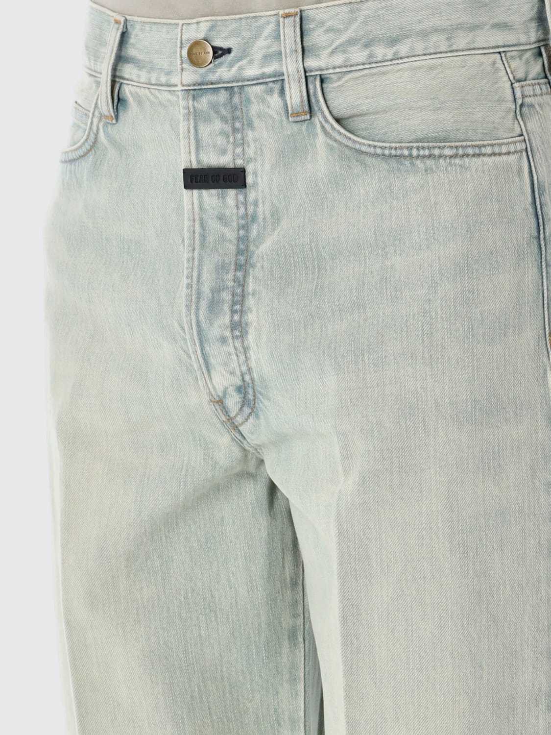 FEAR OF GOD JEANS: Jeans men Fear Of God, Indigo - Img 3