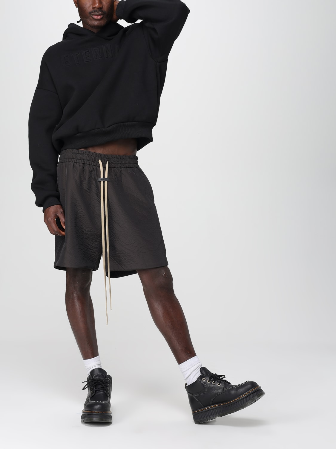 FEAR OF GOD SWEATSHIRT: Anzug herren Fear Of God, Schwarz - Img 2