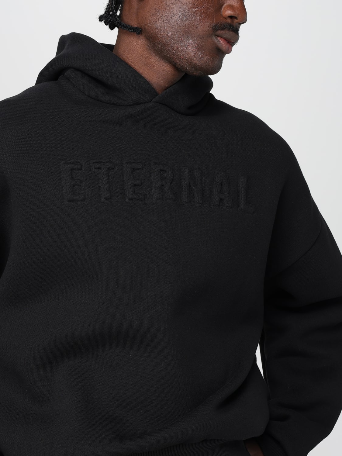 FEAR OF GOD SWEATSHIRT: Anzug herren Fear Of God, Schwarz - Img 5