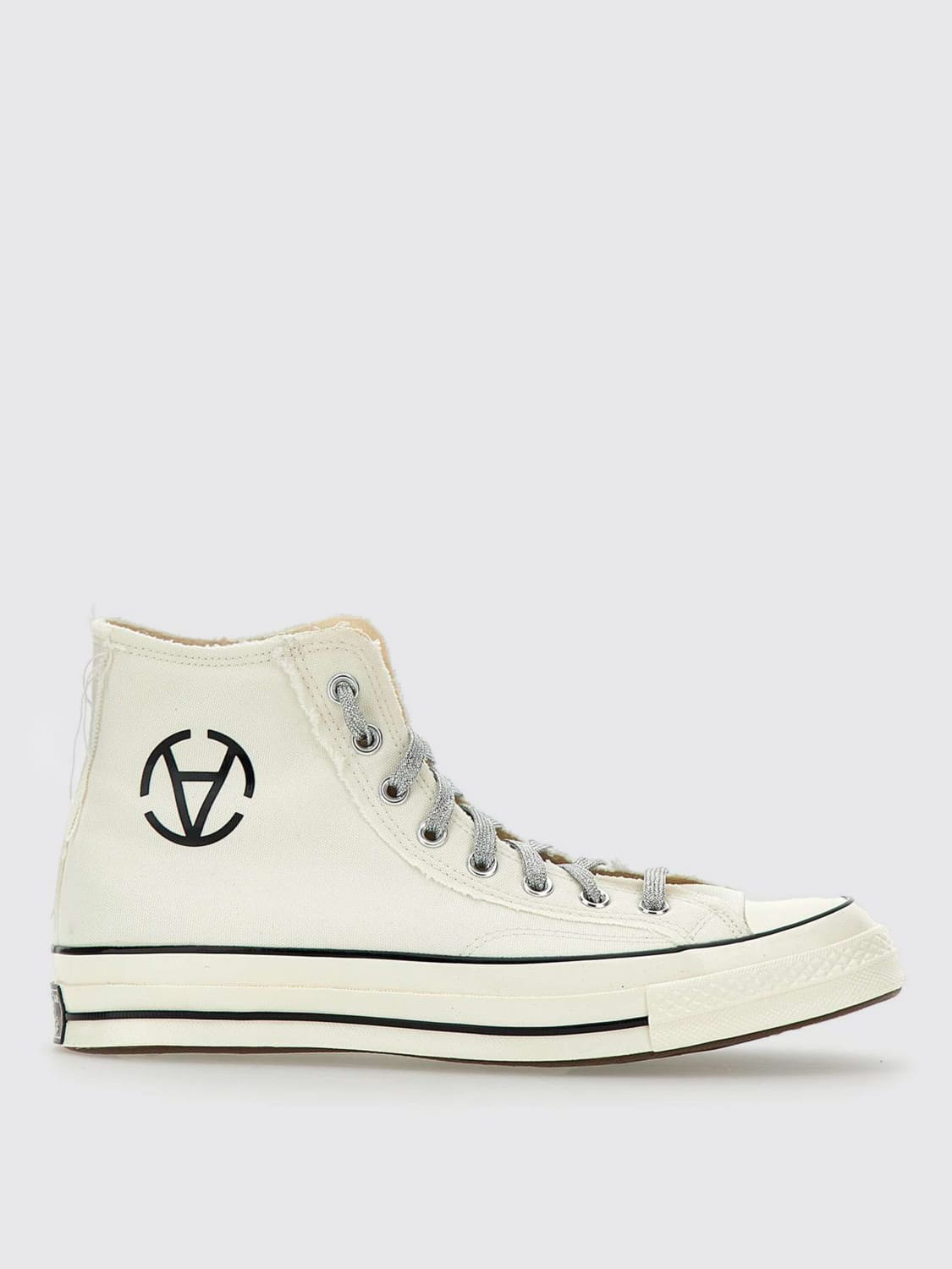 CONVERSE SNEAKERS: Sneakers Chuck 70 Slam Jam x Converse in canvas , Bianco - Img 1
