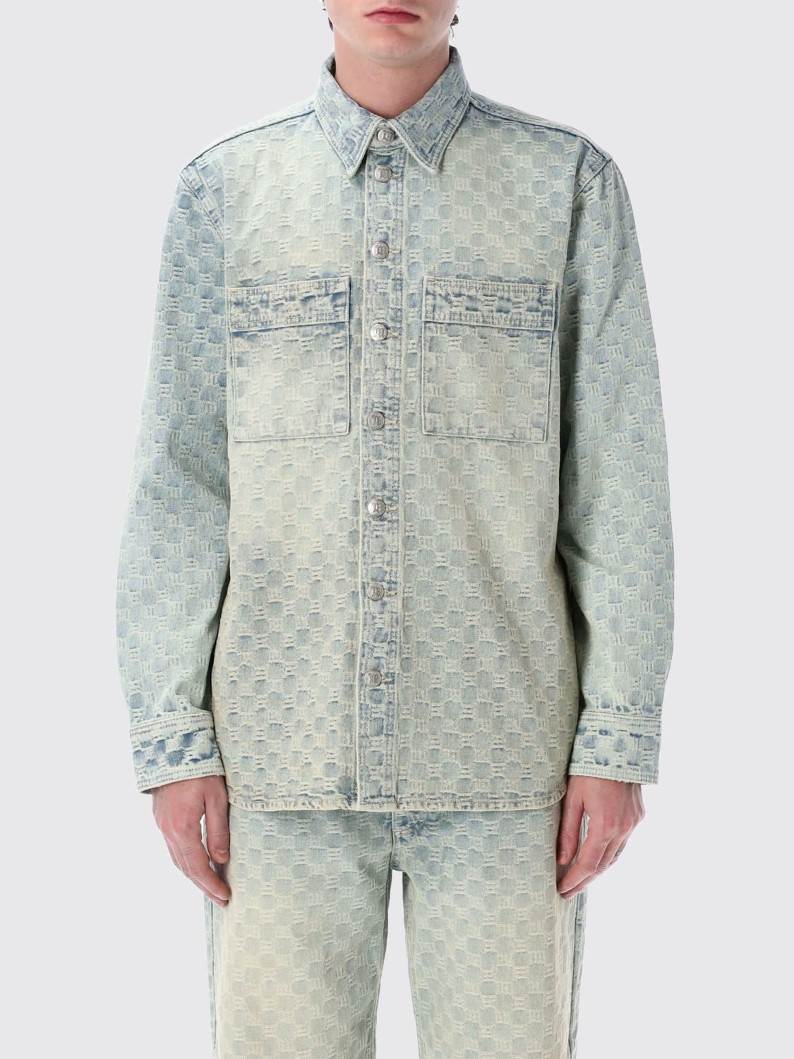 MISBHV JACKET: Jacket men Misbhv, Gnawed Blue - Img 1