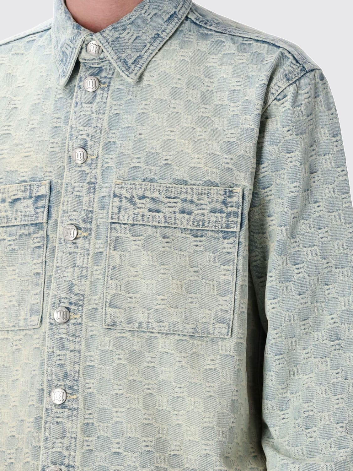 MISBHV JACKET: Jacket men Misbhv, Gnawed Blue - Img 3