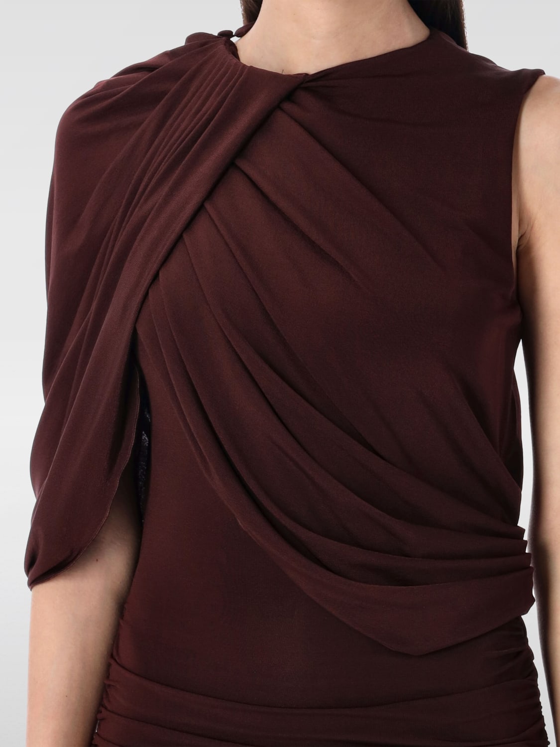 MAGDA BUTRYM VESTIDO: Vestido mujer Magda Butrym, Granate - Img 3