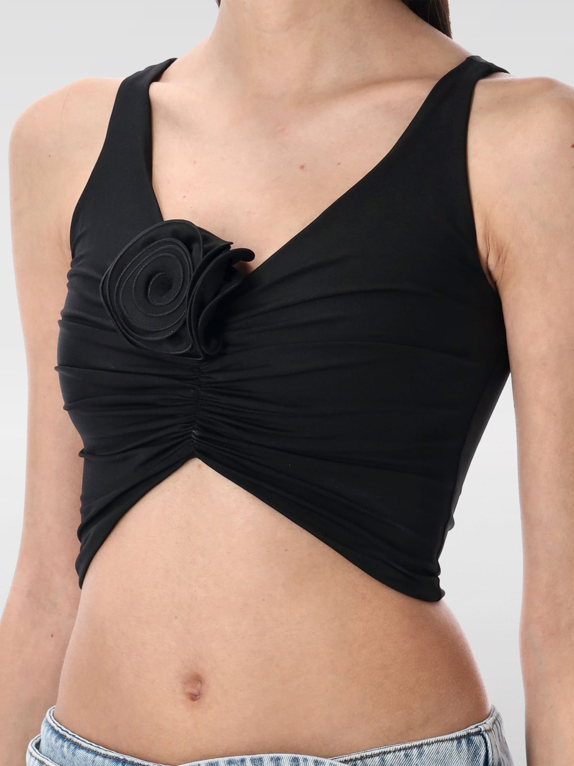 MAGDA BUTRYM TOP: Top woman Magda Butrym, Black - Img 3