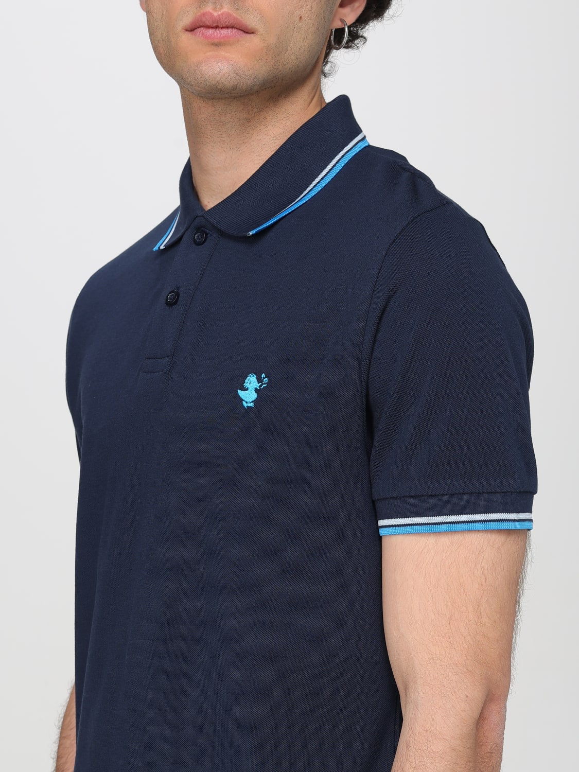 SAVE THE DUCK POLO: Polo hombre Save The Duck, Azul Marino - Img 3
