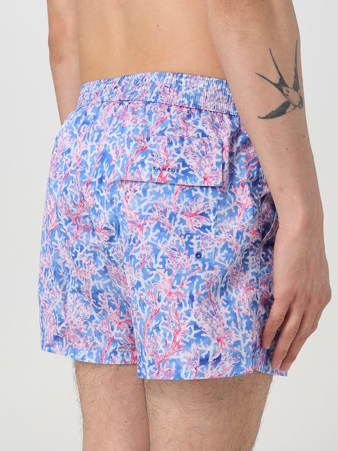 KAMPOS SWIMSUIT: Swimsuit men Kampos, Gnawed Blue - Img 3