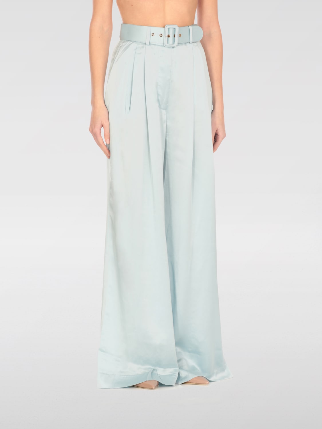 パンツ ZIMMERMANN Woman Pants Blue 2151PR25R NAV ZIMMERMANN: Pants woman - Sky Blue | Zimmermann pants