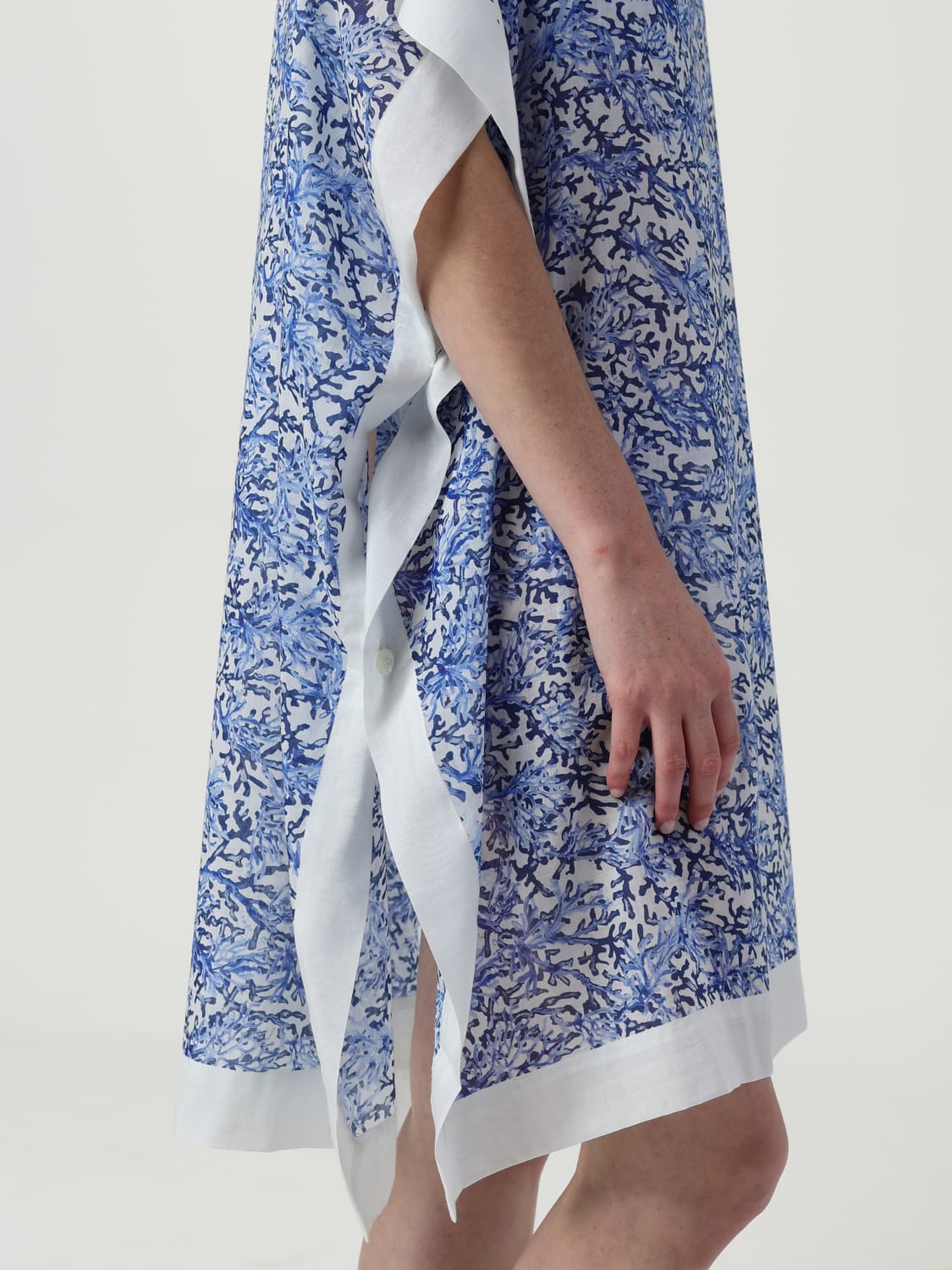 KAMPOS VESTIDO: Capa mujer Kampos, Azul Oscuro - Img 3