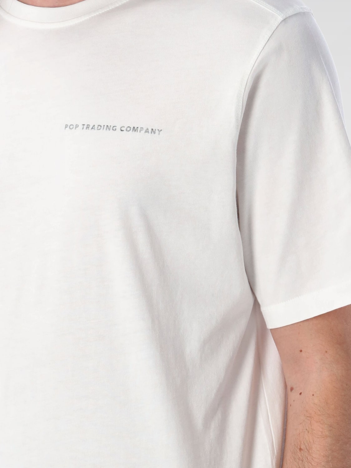 Tシャツ・カットソー Pop Trading Company INSIDE LOGO TEE (POPSS2502028 WHITE) Pop Inside Logo T-Shirt White