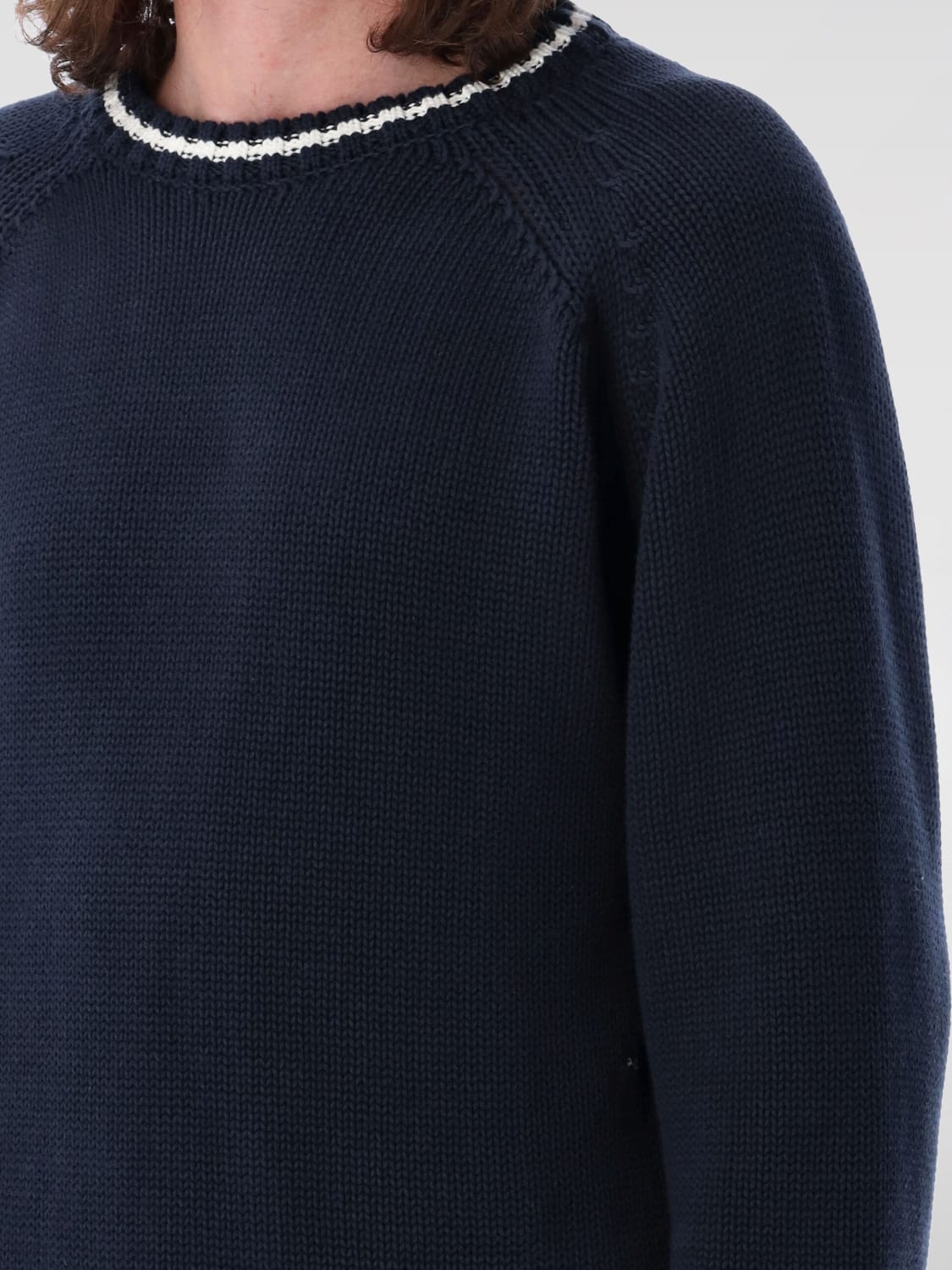 ニット・セーター POP TRADING COMPANY Men Sweater POPSS2506002 NAVY POP TRADING COMPANY: Sweater men - Blue | Pop Trading