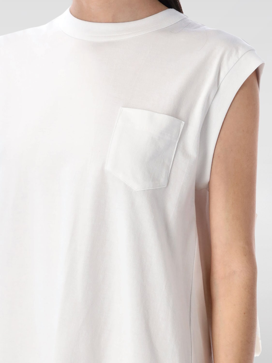 ワンピース sacai DRESS (2507914) SACAI: Dress woman - White | Sacai dress 2507914 online at