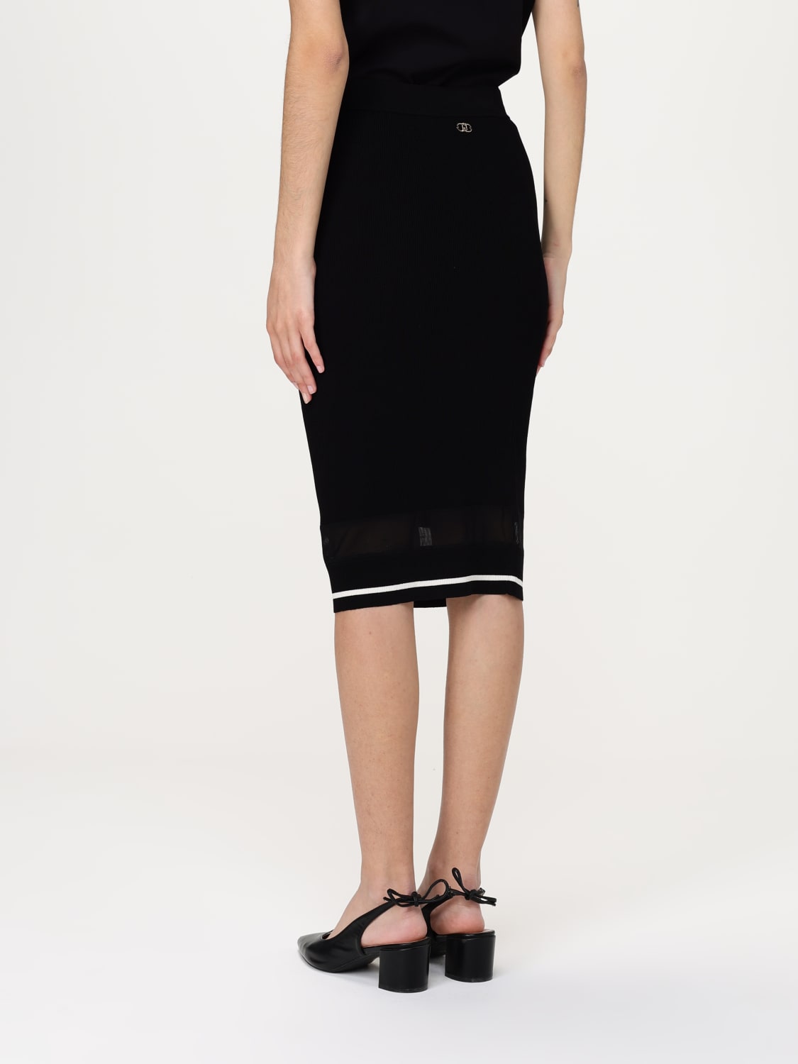 LIU JO SKIRT: Skirt woman Liu Jo, Black - Img 2