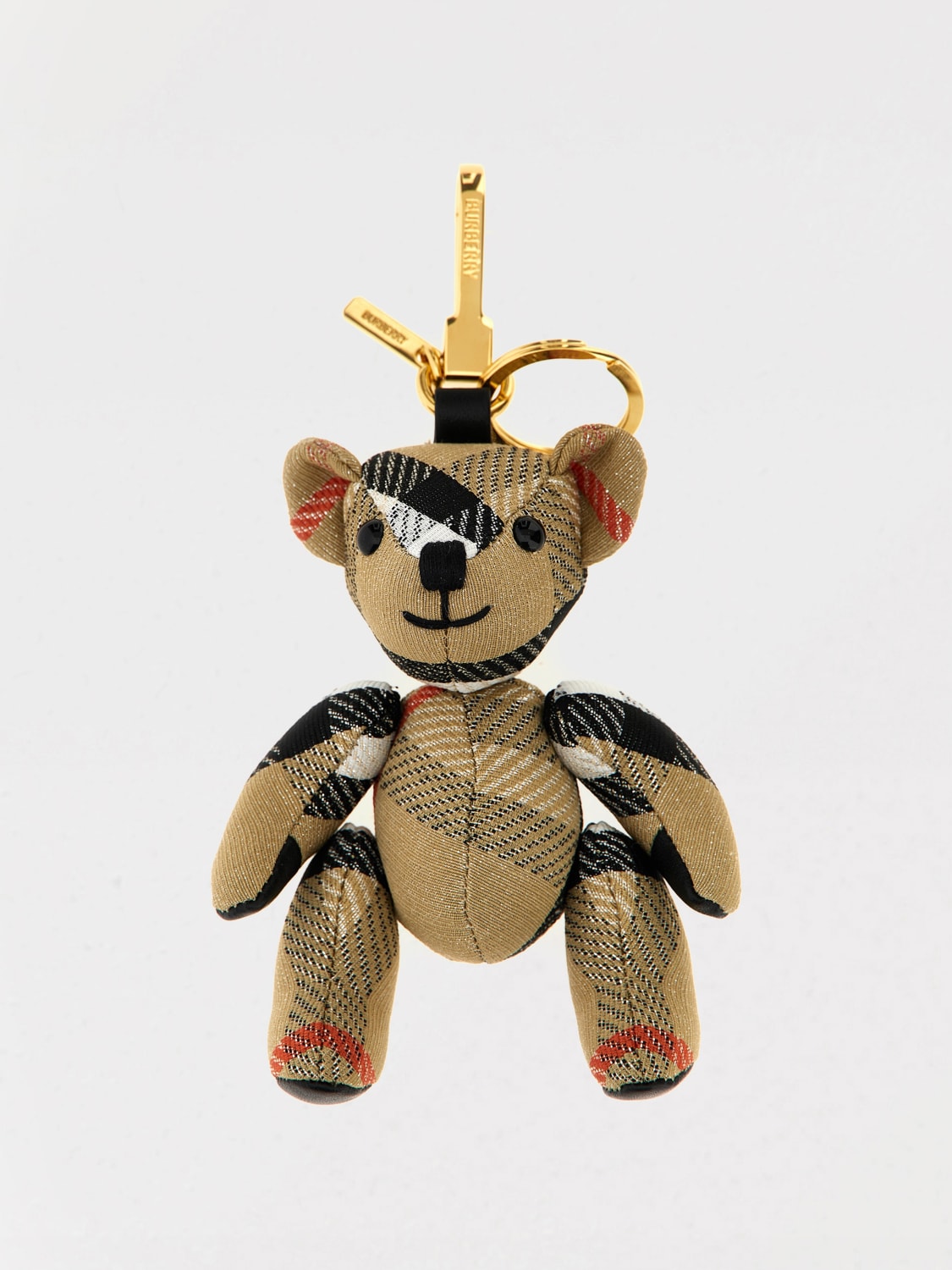 BURBERRY KEYRING: Shoulder bag men Burberry, Multicolor - Img 1