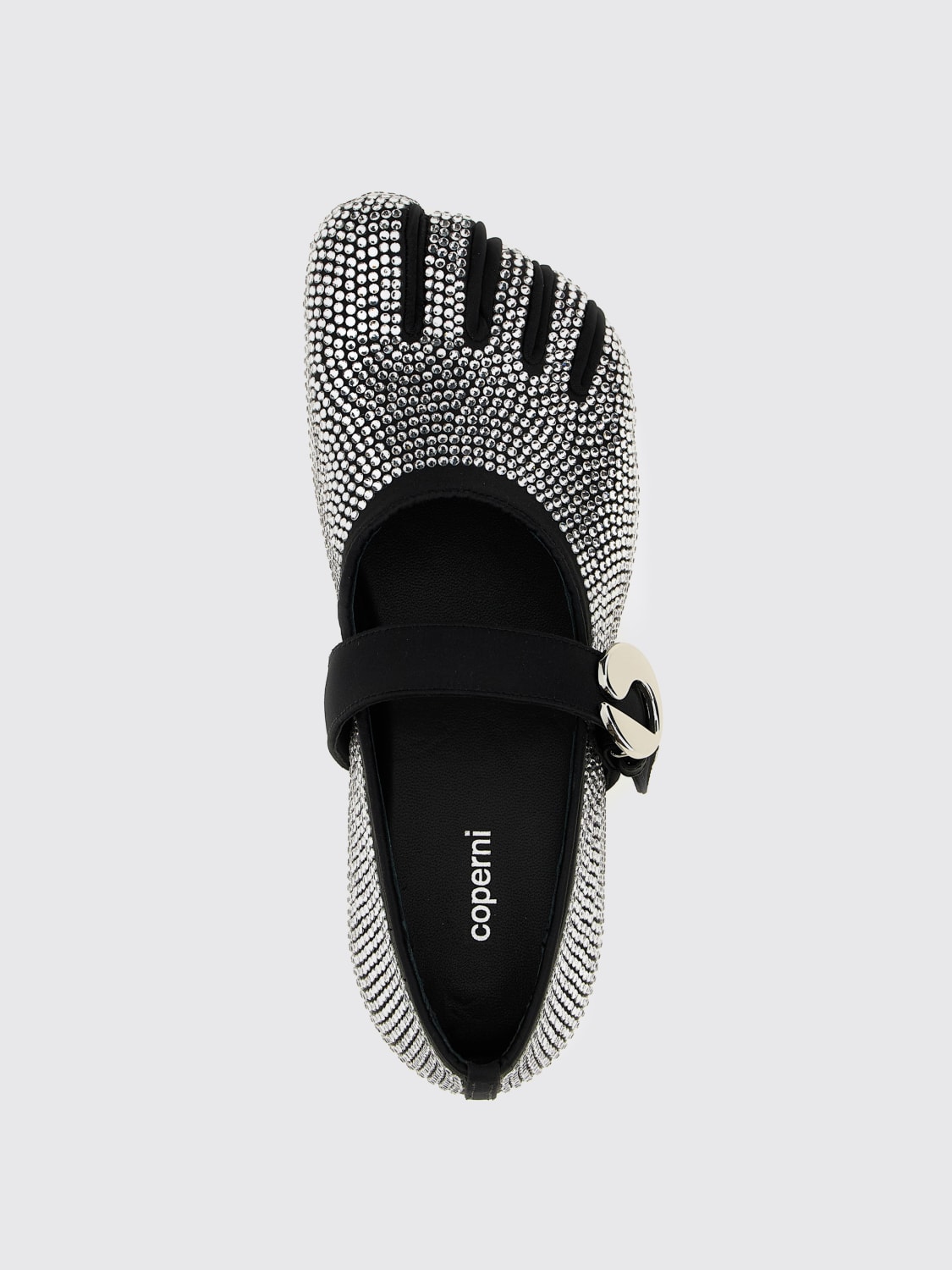 フラットシューズ COPERNI Women Sandals COPSH73F9010BLKSLV Black COPERNI Women Sandals COPSH73F9010BLKSLV Black (Coperni
