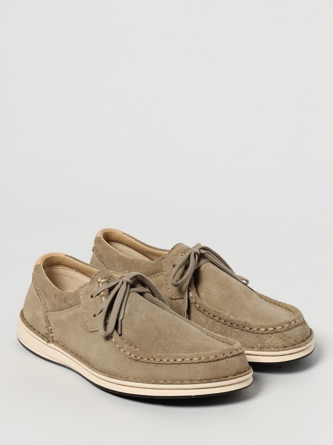 BIRKENSTOCK LOAFERS: Brogue shoes men Birkenstock, Beige - Img 2