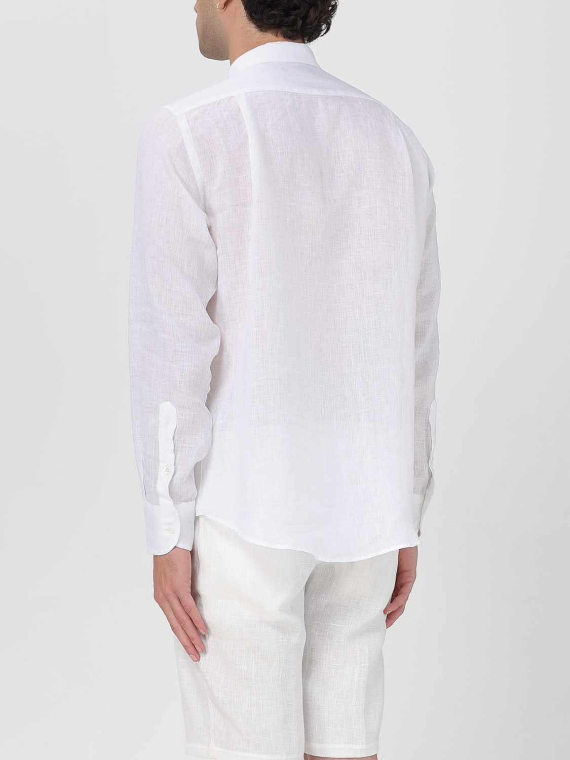 KAMPOS CAMISA: Camisa hombre Kampos, Blanco - Img 2