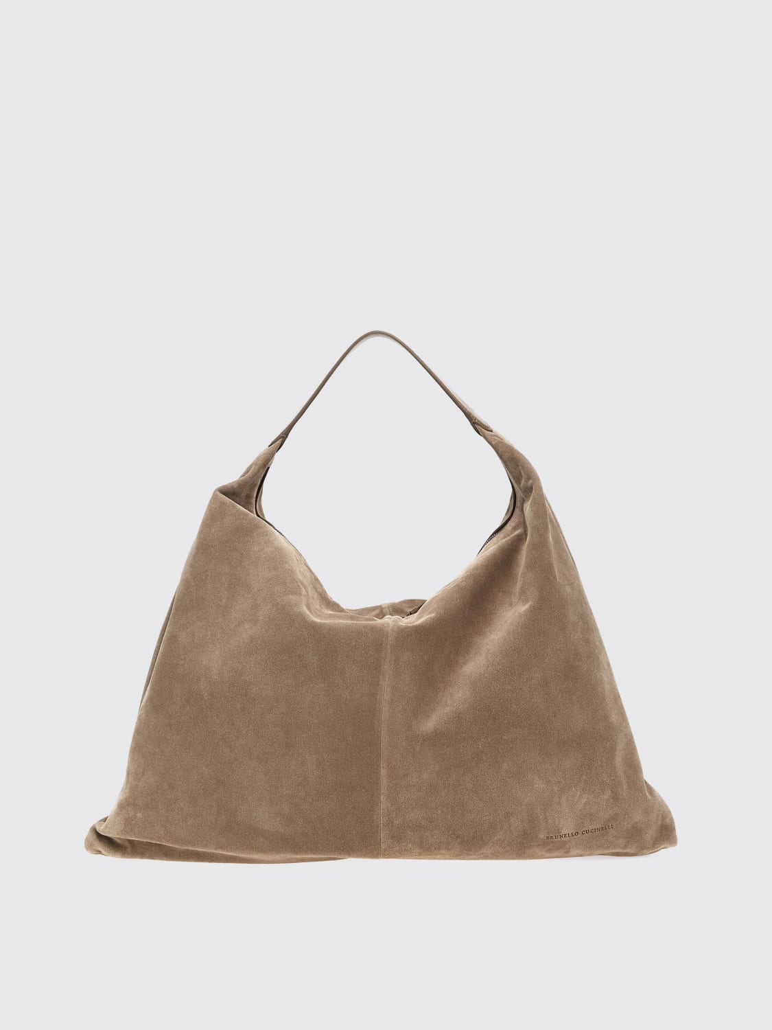 BRUNELLO CUCINELLI SHOULDER BAG: Shoulder bag woman Brunello Cucinelli, Grey - Img 1