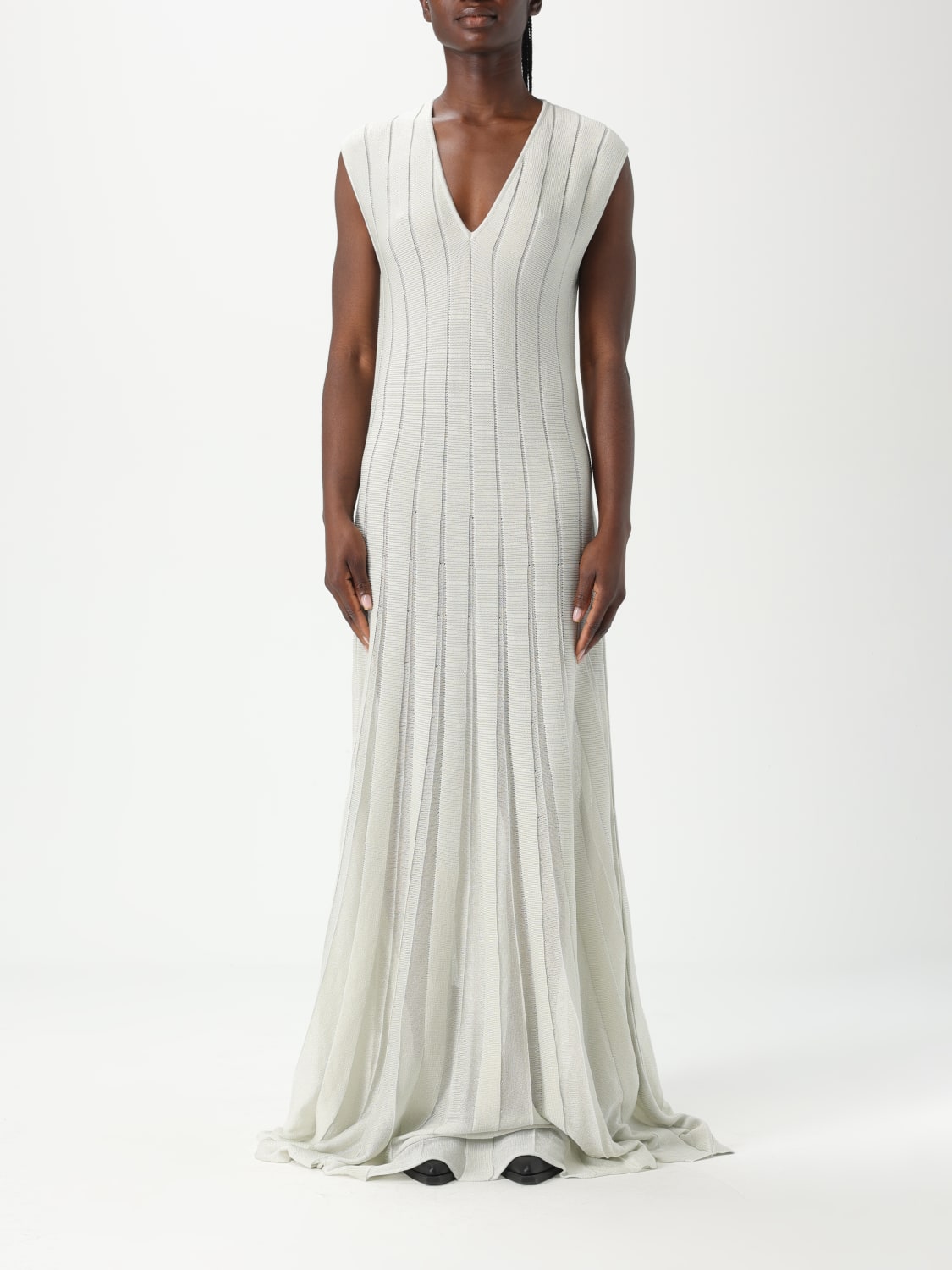 GOLDEN GOOSE DRESS: Dress woman Golden Goose, White - Img 1